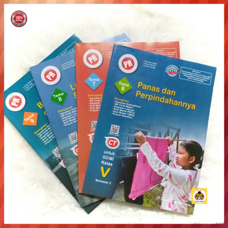 BUKU PR TEMATIK KELAS 5SD semester 2