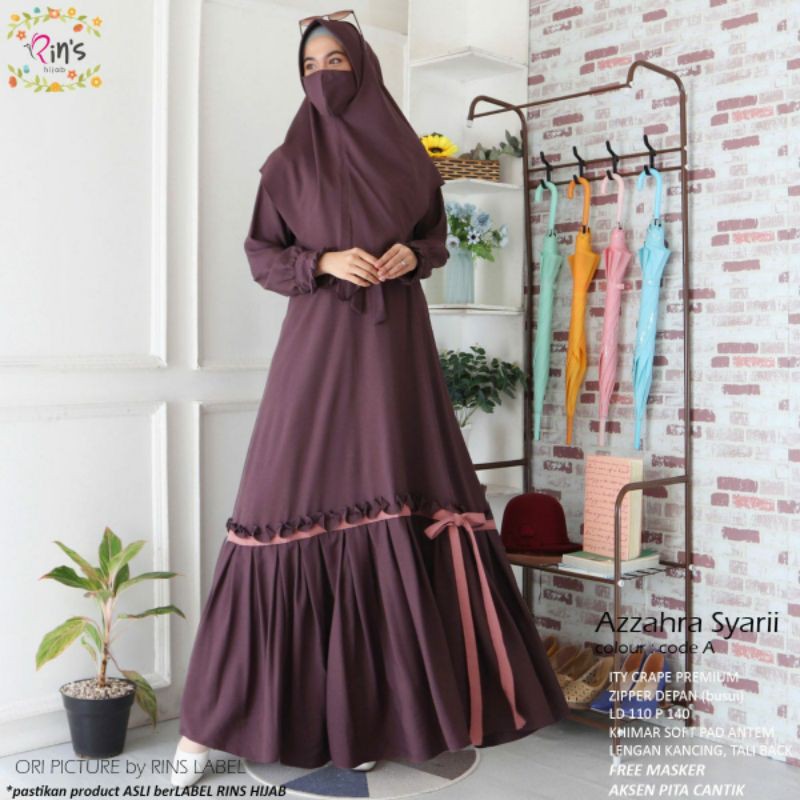 Azzahra Syar'i by Rin's Hijab
