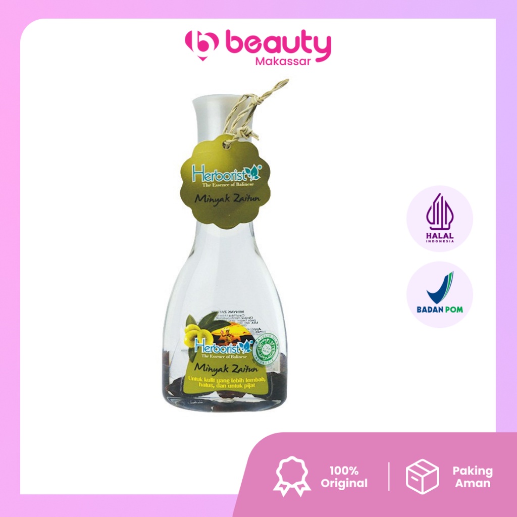 Herborist Minyak Zaitun 75ml | 150ml / Minyak Zaitun herborist / minyak pijat