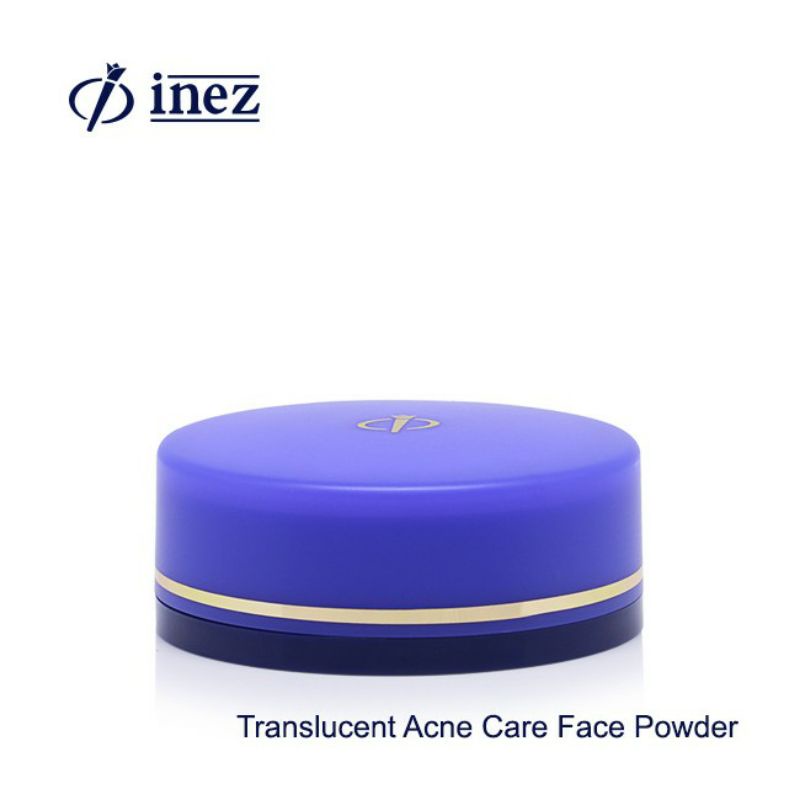 INEZ Translucent Acne Care Face Powder / Bedak Tabur Untuk Wajah Berjerawat