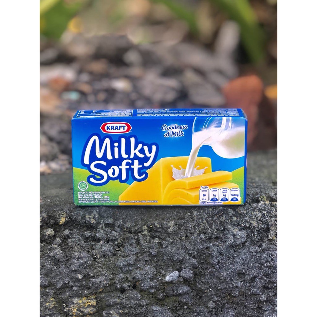 

Kraft Cheese Milky Soft 165Gr