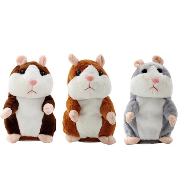 Boneka Talking Hamster Peniru Suara Mainan Bayi LUCU IMUT CUTE Plush Toys