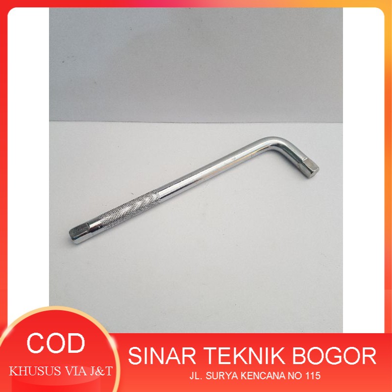 Offset handle gagang shock L 1/2" sock