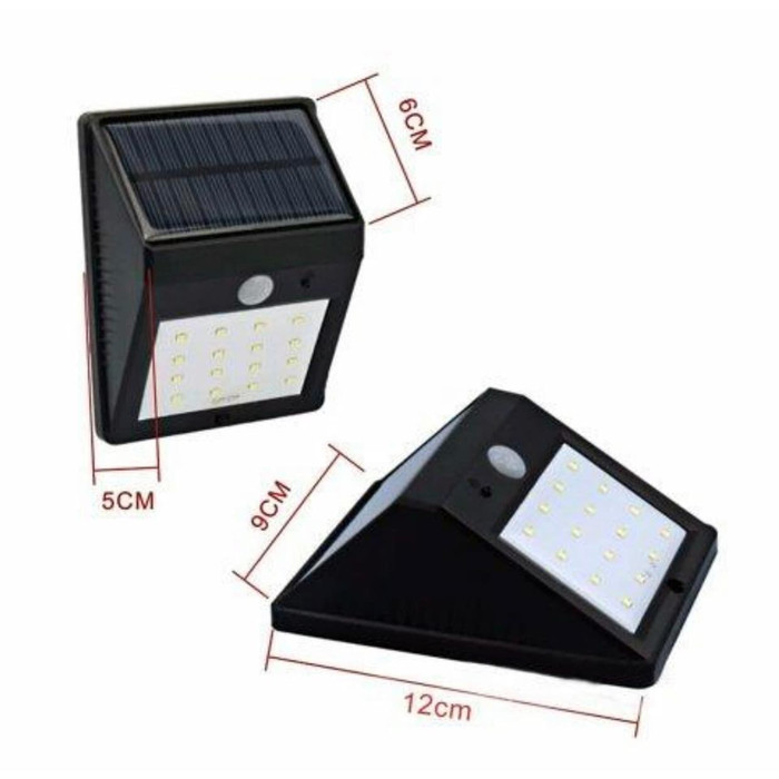 Lampu Solar Cell Power 100 LED Bisa Sensor/FS889 Lampu outdoor tenaga surya