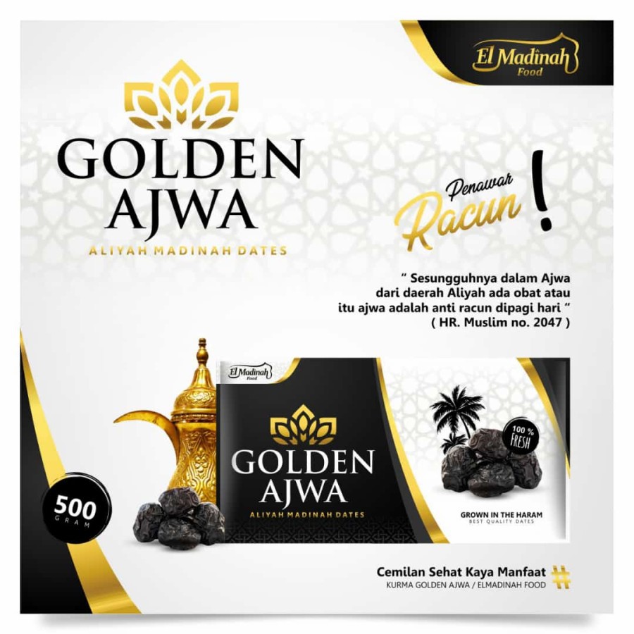 

Kurma Golden Ajwa Promil