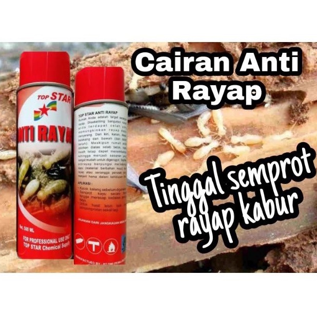 Cairan anti rayap/anti tikus /cicak/semut/kecoak/ kusen kayu anti rayap