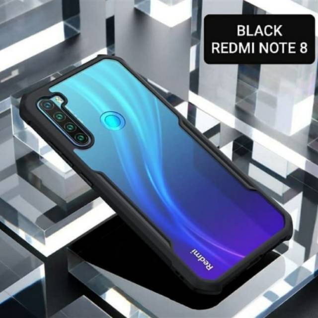 CASE XIAOMI REDMI NOTE 8 SHOCK PROFF ARMOR CASE REDMI NOTE 8 ARMOR CASE BLACK