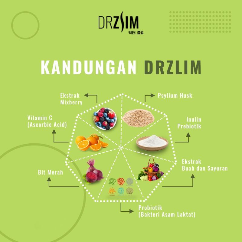 𝗗𝗿𝘇𝗹𝗶𝗺 𝗢𝗳𝗳𝗶𝗰𝗶𝗮𝗹 𝗕𝘆 𝗨𝘀𝘀𝘆 𝗣𝗿𝗮𝘁𝗮𝗺𝗮 Original Ori Fiber - Dr Zlim Pelangsing Badan Perut Buncit Ampuh Aman BPOM