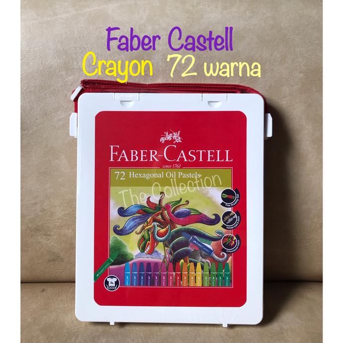

Atk695Fc 72 Warna Crayon Faber Castell Hexagonal Oil Pastel Color Asli Terlaris