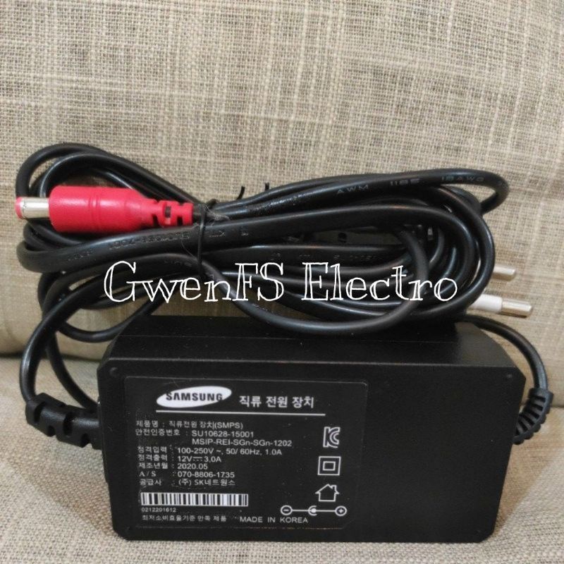 Adaptor 3A Samsung 12V Slim Promo