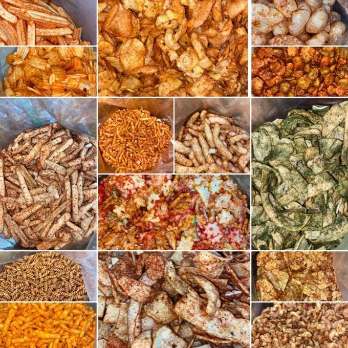 

10 bungkus Reseller Snack pedas karungan