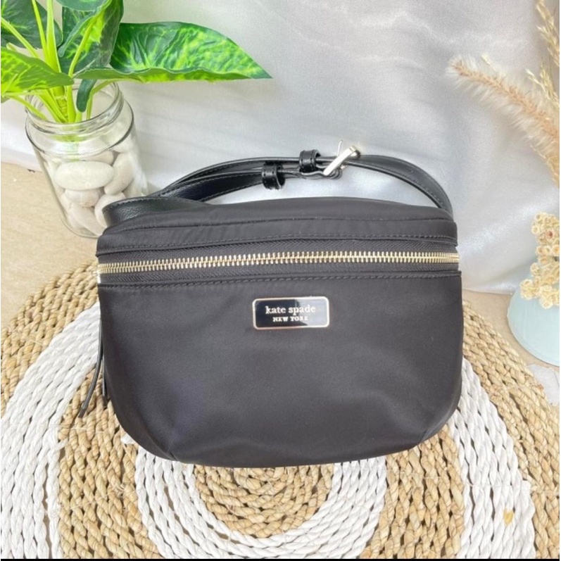 tas kate spade dawn belt bag nylon black