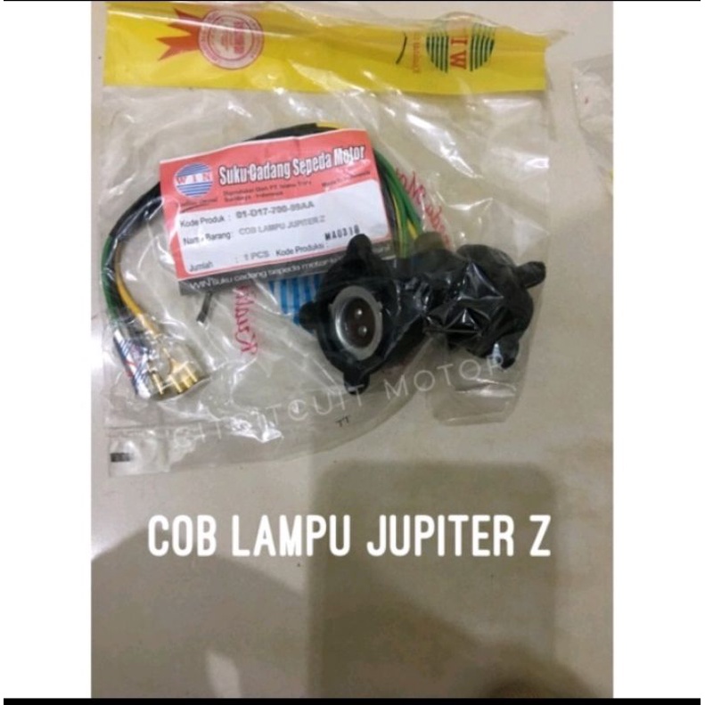 FITTING FITING KABEL COP COB LAMPU DEPAN JUPITER Z LAMA NEW BURHAN JUPITER Z NEW ROBOT SALIP 2010