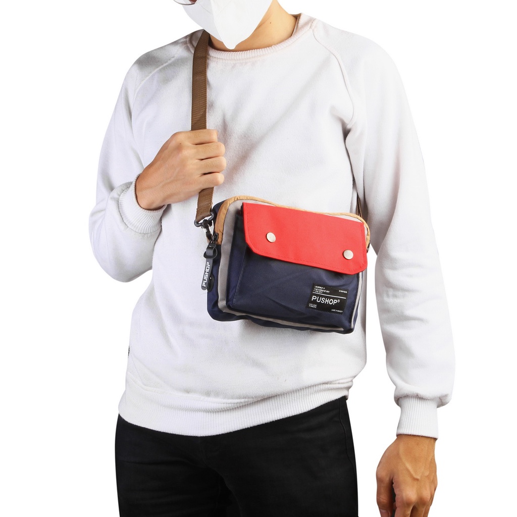Tas Selempang Pria Yuna PUSHOP AUTHENTIC