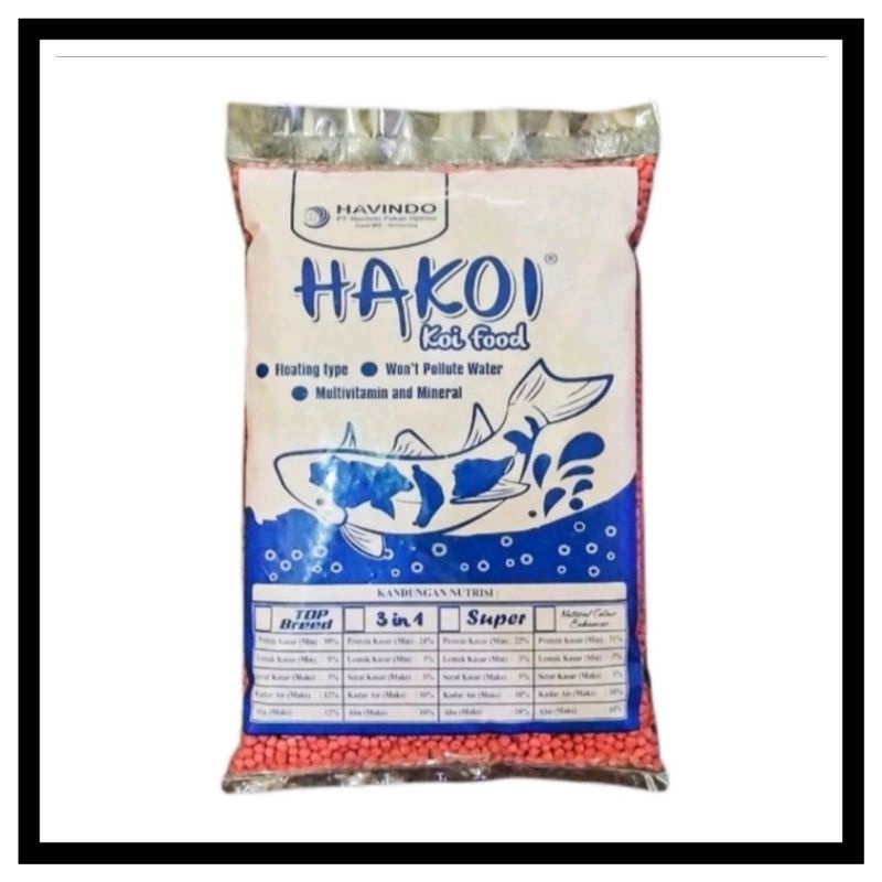 HAKOI KOI FOOD MERAH (Makanan Ikan)