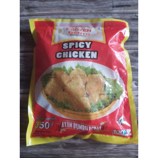 

Frozen bento spicy chicken isi 15 halal bpom