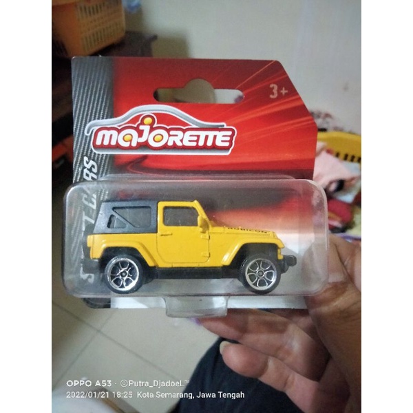 Diecast Majorette Jeep Rubicon