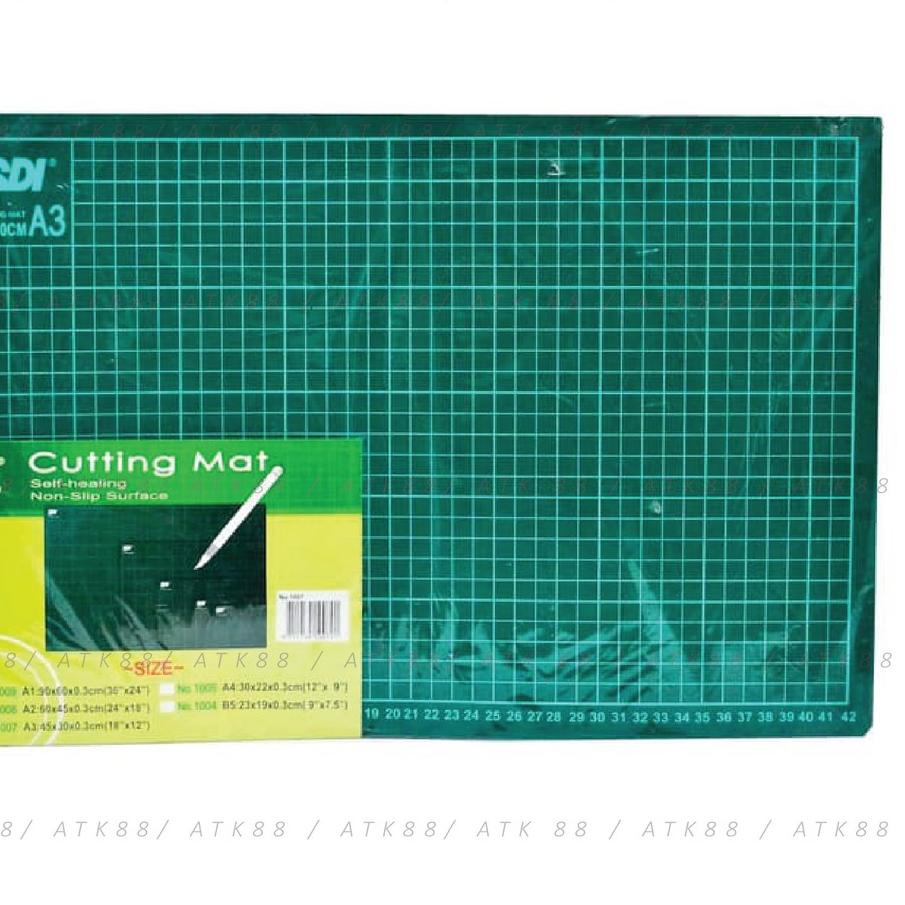 

Terbaik Alas Potong / Cutting Mat SDI A2 60 x 45 cm