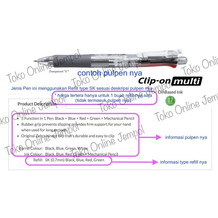 

Terlaris Atk0595Zb Hitam 0.7 Mm Refill Zebra Sk-0.7 Isi Ulang Black Pen Pulpen Gilaa!!!