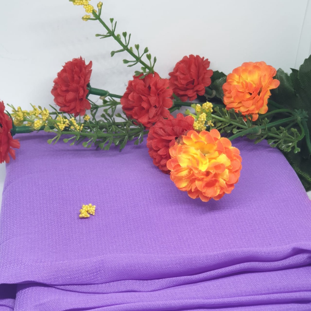 PROMO KERUDUNG SEGI EMPAT BELLA SQUARE / JILBAB MUSLIM / HIJAB SEGI EMPAT POLOS TERBARU-Lavender