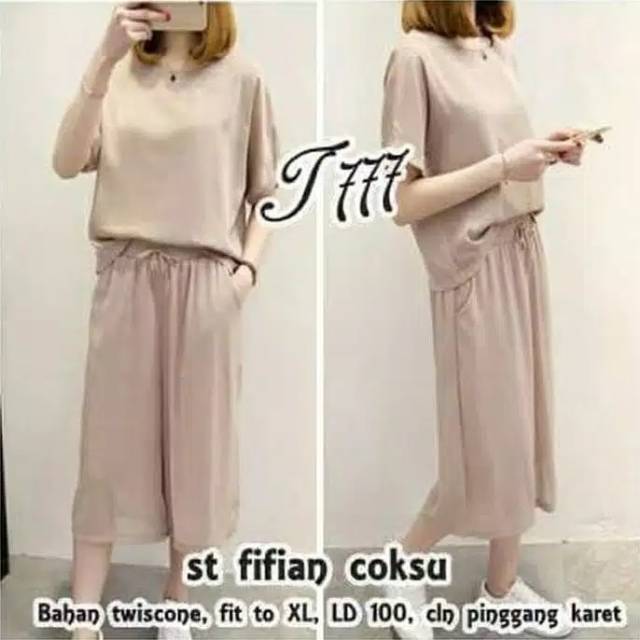 ST KULOT FIFIAN REALPICT/SET KULOT/STELAN KULOT/STELAN WANITA