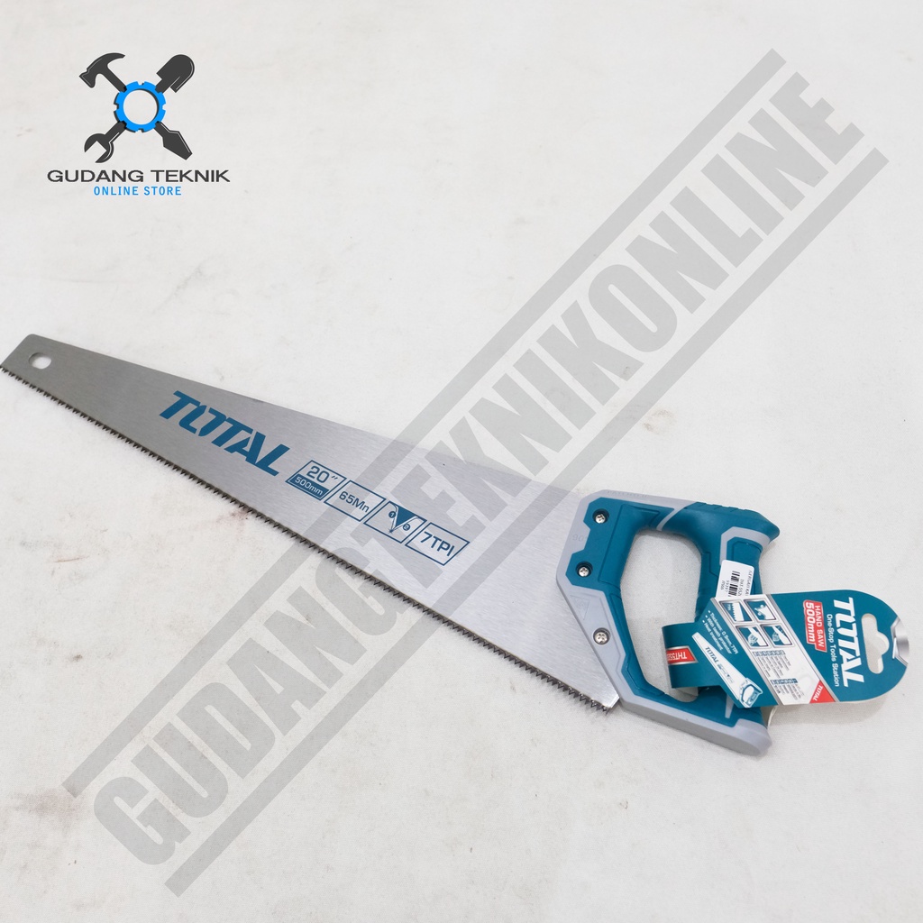 Gergaji Kayu Tangan 18&quot; THT55186 / 20&quot; THT55206 - Hand Saw TOTAL Gergaji Manual Gagang Fiber