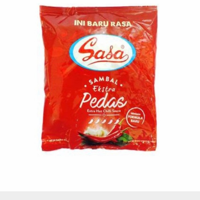 

makanan sasa saos sambal saset 9gr (24pc)