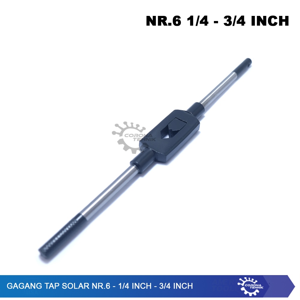 Nr.6 - Gagang Tap Solar - 1/4 Inch - 3/4 Inch (M5-M20)