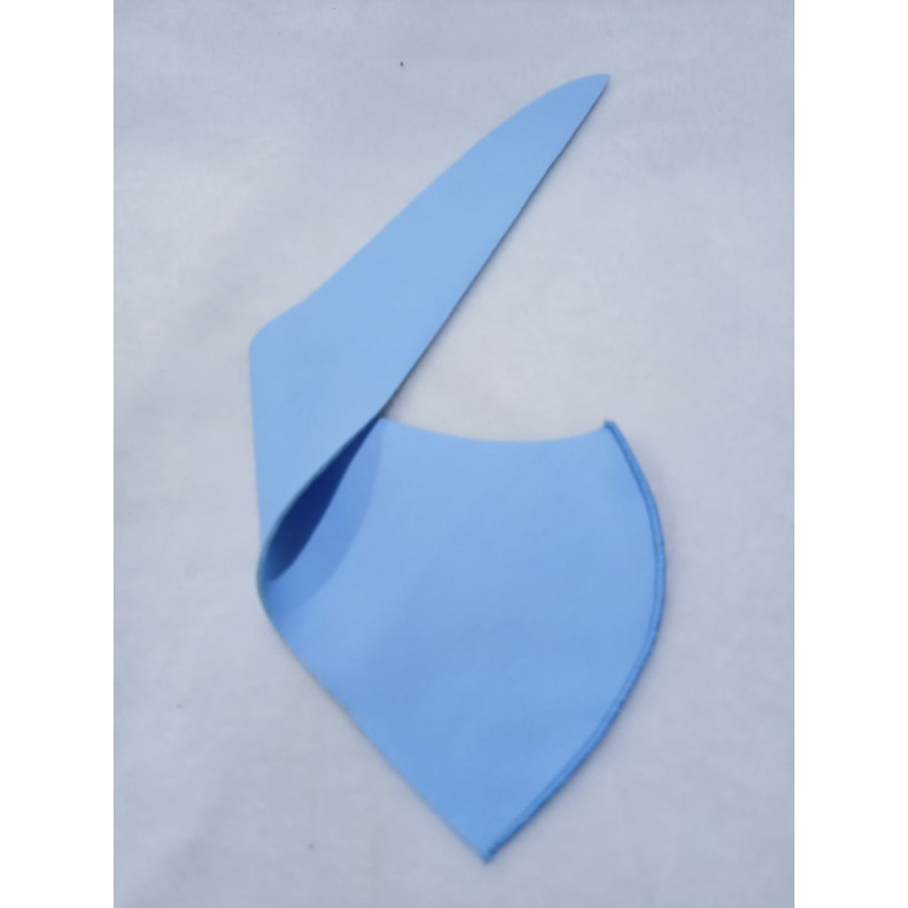 Masker scuba hijab dewasa warna biru langit