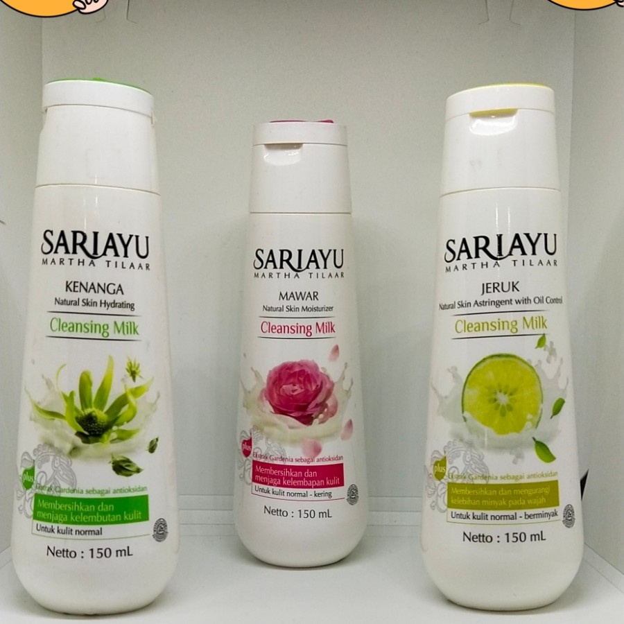 Jual Cleansing Milk Sariayu 150Ml Shopee Indonesia