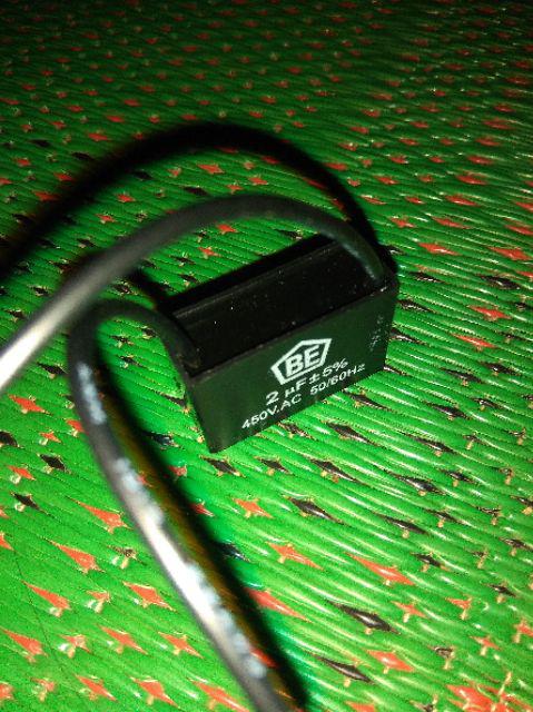Diskon Kapasitor 2 Uf 400 Vac Untuk Kipas Angin Capacitor
