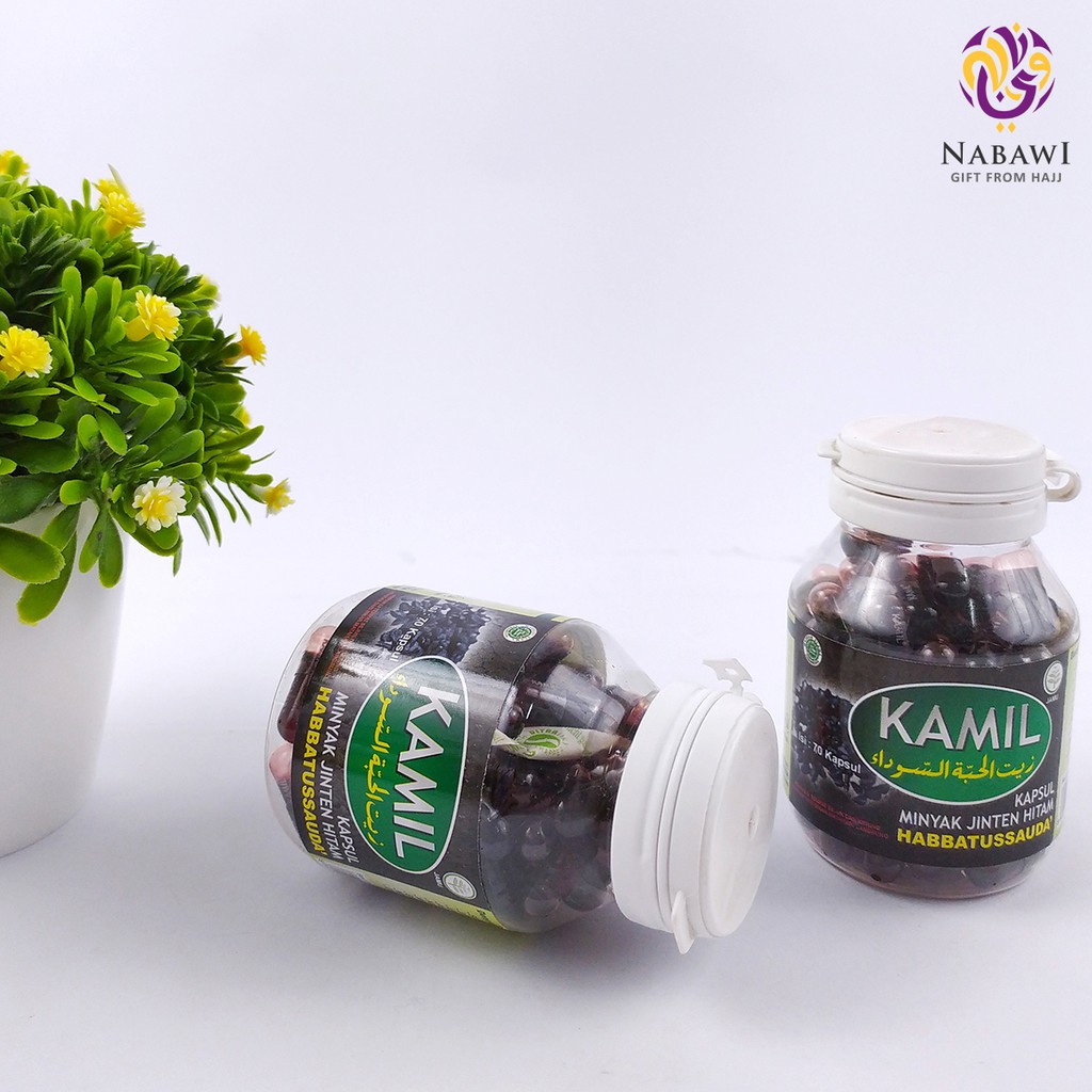 Kamil Habbatussauda Oil Minyak Jinten Hitam Obat Herbal Kapsul Isi 70