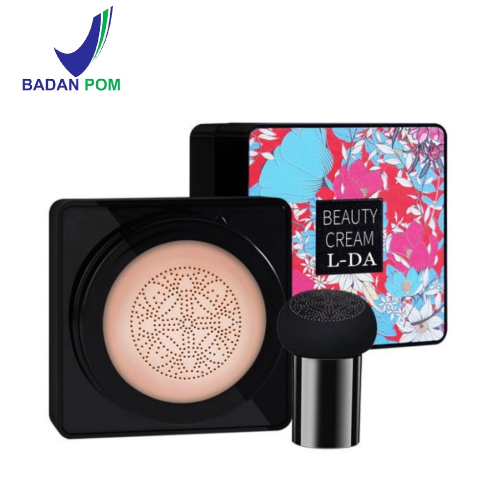 [BPOM] L-DA BB CUSHION WHITENING BEAUTY CREAM WATERPROOF BEDAK CUSHION