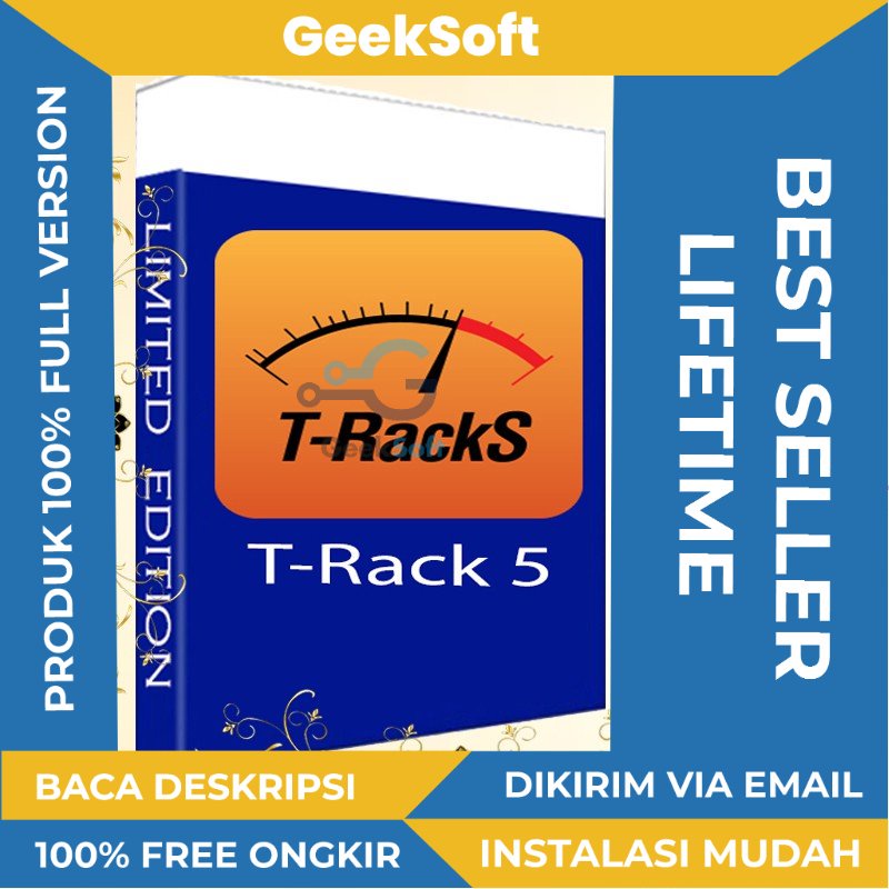 [FULL VERSION] IK Multimedia T-Racks 5 Software - GARANSI AKTIVASI - Perangkat lunak mastering audio untuk produksi musik