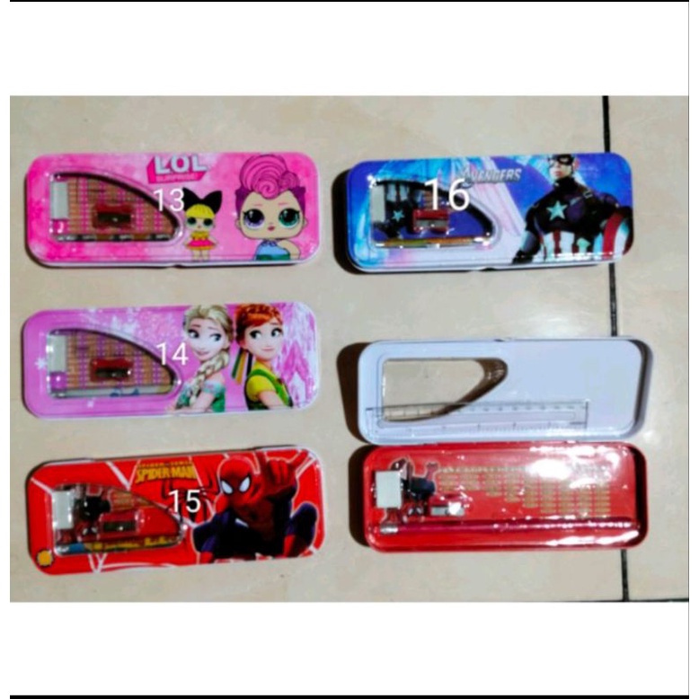 

Kotak Pensil / Pencil Case Karakter Kattun