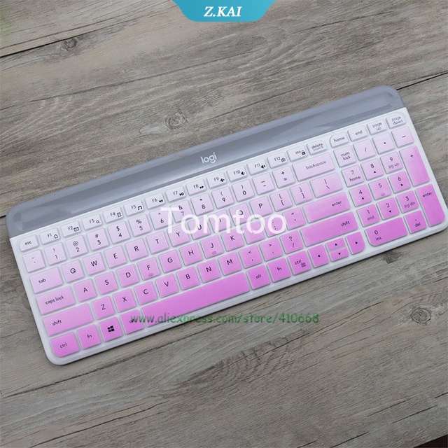 Logitech MK470 K580 Case Pelindung Keyboard Desktop Bahan Silikon Tahan Air Dan Debu