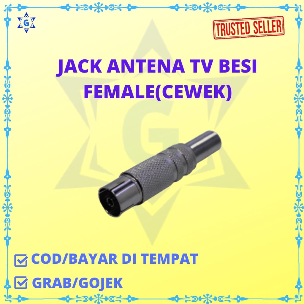 Jual Jack Antena Tv Besi Female Cewek Shopee Indonesia