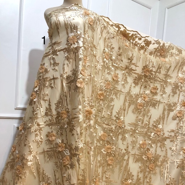 KAIN TILE 3D pita [HARGA UNTUK / SETENGAH METER ] 