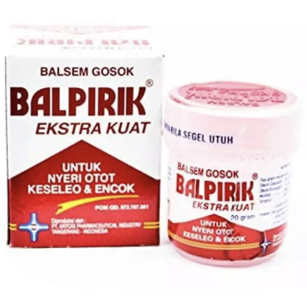 Balsem Gosok Balpirik Merah 20Gr