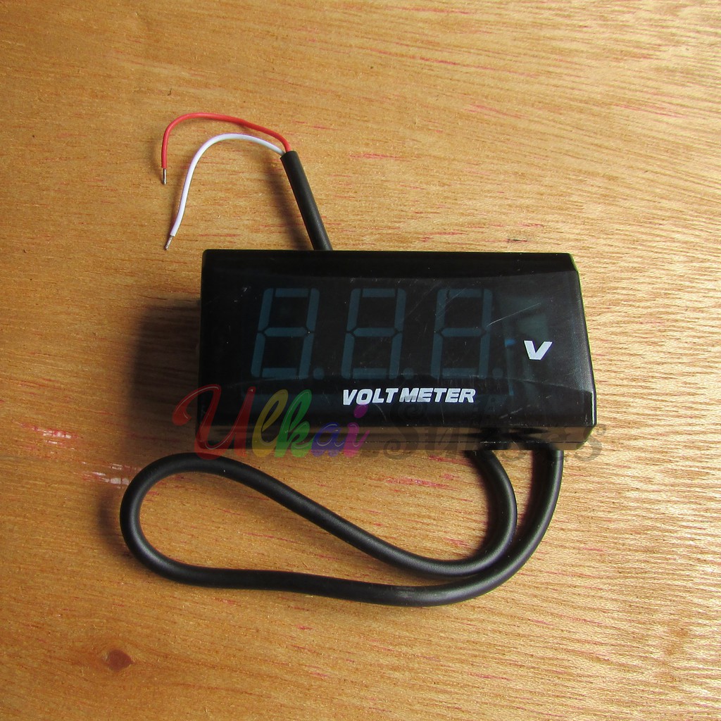 Volt Meter / Voltmeter Silm Waterproof Murah Laris