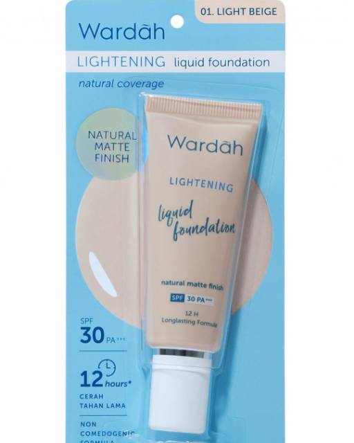 WARDAH Lightening Liquid Foundation SPF 30 PA+++ 25ml