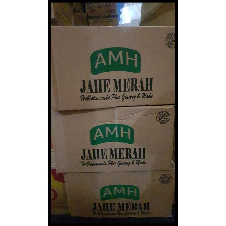 

DISKON TERBATAS !!! JAHE MERAH AMH 1 DUS ISI 20 RENCENG X 12 SACHETS TERLARIS