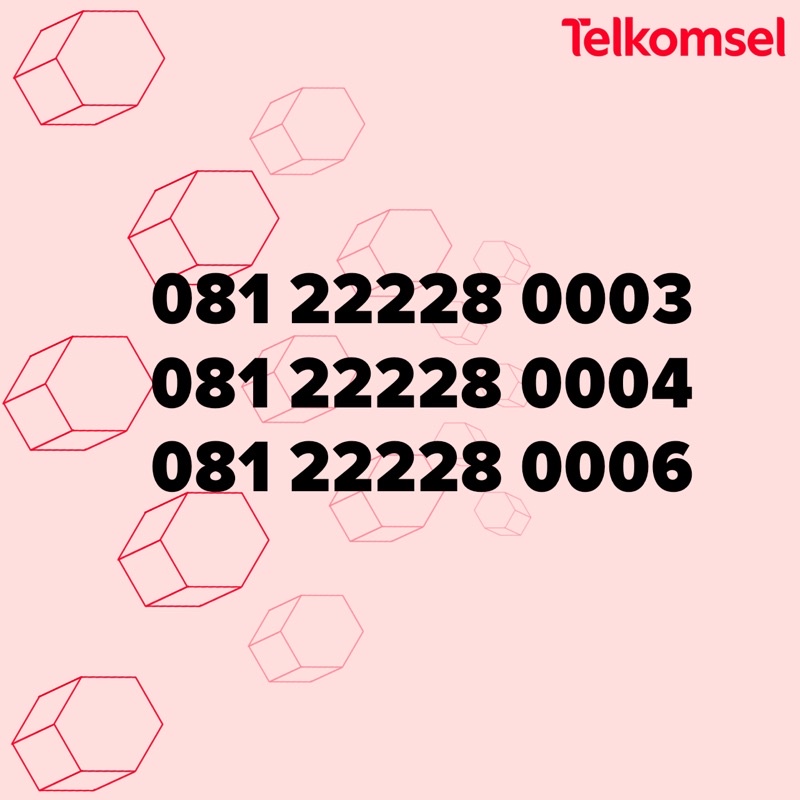 Nomor Cantik Telkomsel Kwartet Triple 22228000