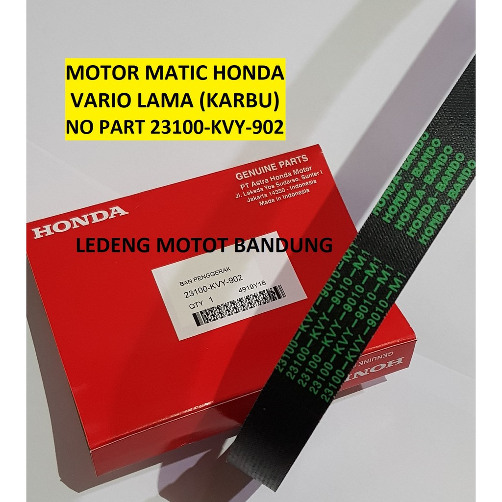 VanBelt V-Belt Timing Belt Honda Vario Lama Original 23100-KVB-BA0