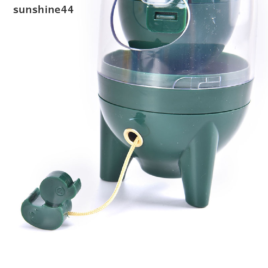 Sunshine Alat Pengocok Telur Manual Bahan Plastik Warna Putih + Kuning