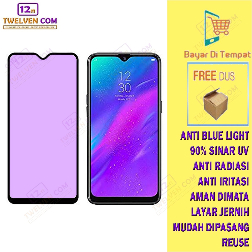 [FLASH SALE] ANTI BLUE LIGHT TEMPERED GLASS Oppo A1k
