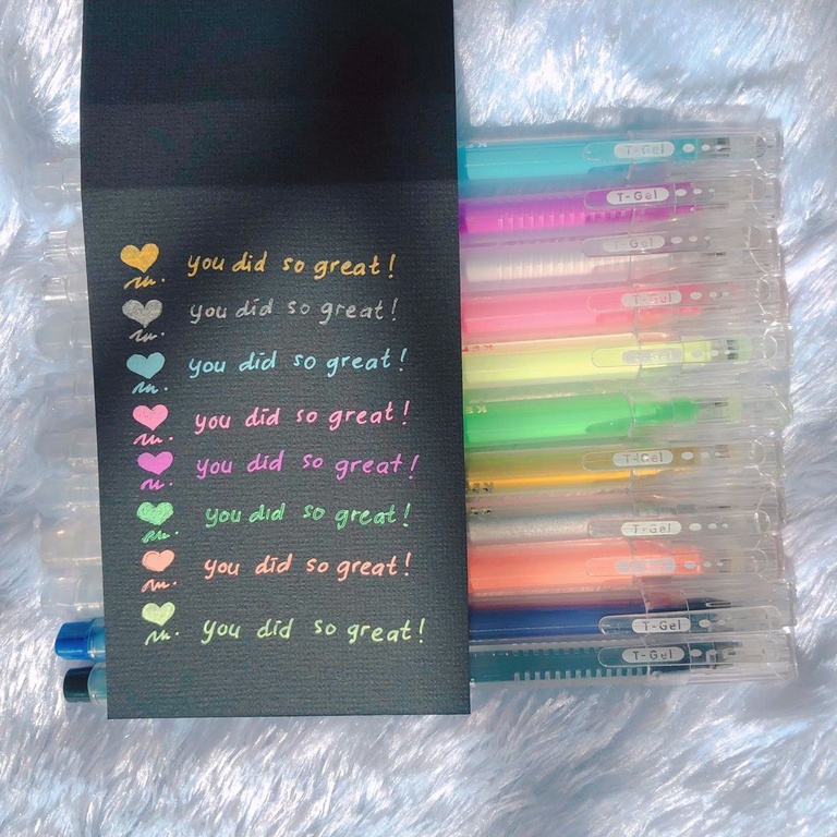 

Pulpen tinta gel putih / warna untuk scrapbook / jurnal