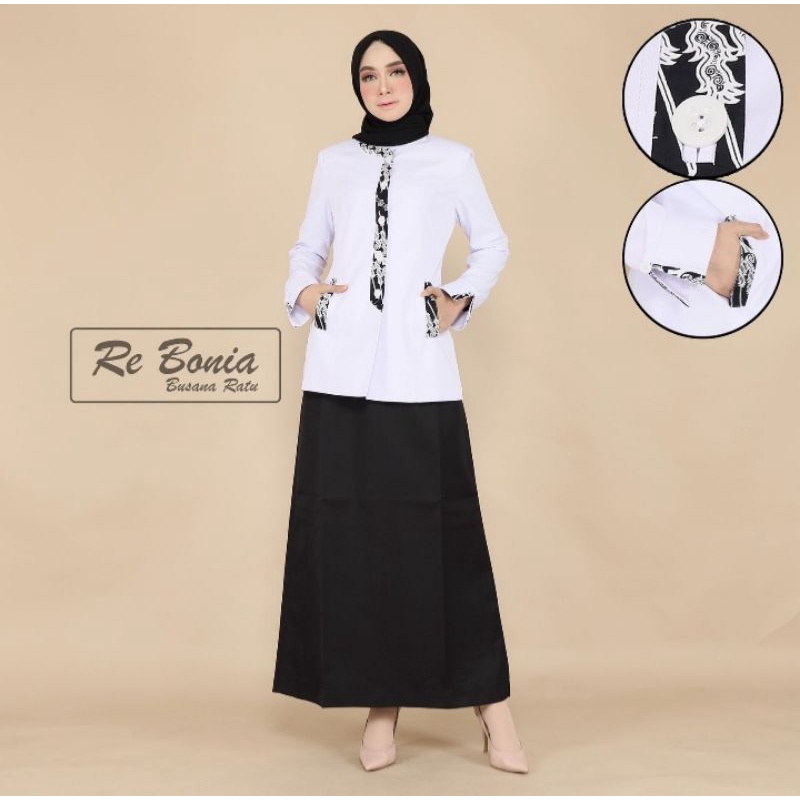 SERAGAM REBONIA /SERAGAM PUTIH HITAM GAMIS /HIPUT GAMIS /PDH GAMIS /SERAGAM PUTIH HITAM
