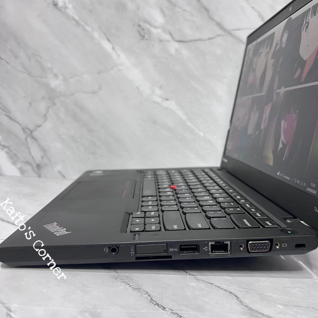 Laptop Lenovo Thinkpad T440s Core i5/i7 GEN 4 SUPER MULUS - Layar 14&quot; Inch Cocok Buat Kantoran / Kuliahan / Gaming - Bonus Tas