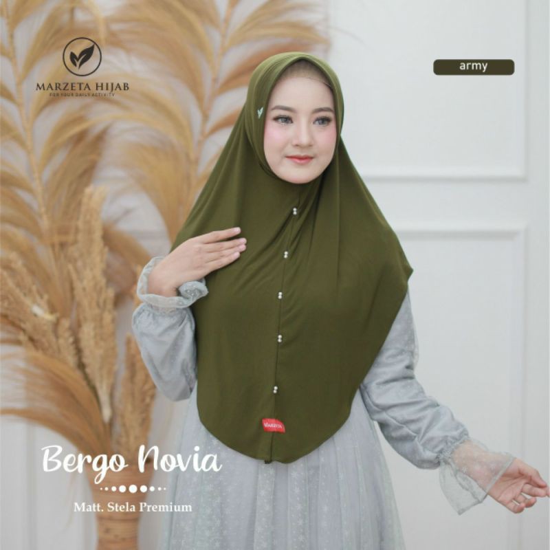 Bergo novia hijab antem cantik marzeta